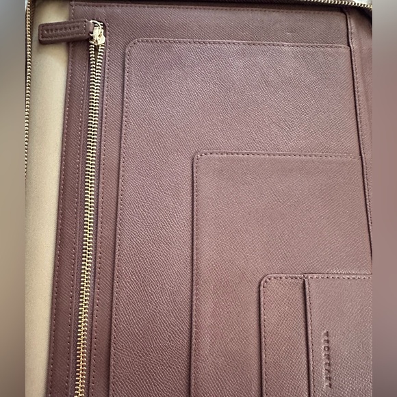 ☃️🏷️ Levenger Arcadia Smooth Leather Ambi-Flex Folio EUC - Picture 5 of 8